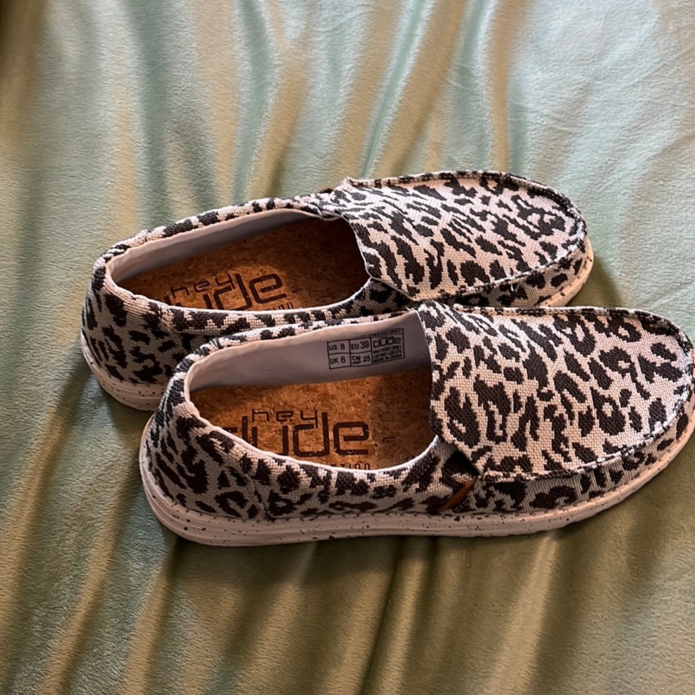 Cheetah print hey dudes